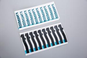 Conductive fabric with double side adhesive